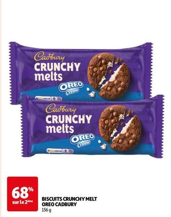 Cadbury - Biscuits Crunchy Melt Oreo offre sur Auchan Hypermarché