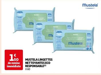 Mustela - Lingettes Nettoyantes Eco Responsable offre à 1,5€ sur Auchan Hypermarché