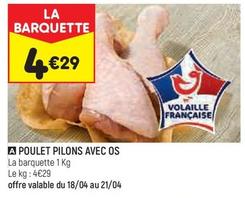 Poulet Pilons Avec Os offre à 4,29€ sur Leader Price