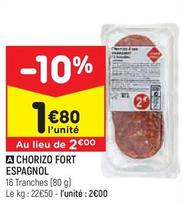 Leader Price - Chorizo Fort Espagnol