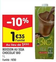 Leader Price - Boisson Au Soja Chocolat Bio