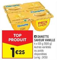 Danette - Saveur Vanille offre à 1,25€ sur Leader Price