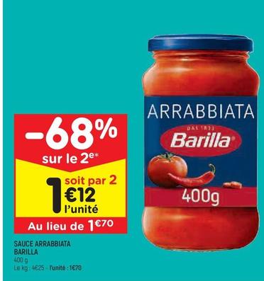 Barilla - Sauce Arrabbiata offre à 1,7€ sur Leader Price