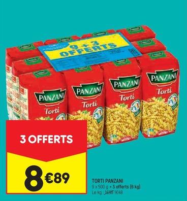 Panzani - Torti offre à 8,89€ sur Leader Price