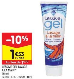 Lessive Gel Lavage A La Main offre à 1,53€ sur Leader Price