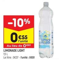 Leader Price - Limonade Light