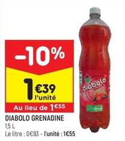 Leader Price - Diabolo Grenadine offre à 1,39€ sur Leader Price