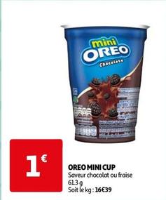 Oreo - Mini Cup  offre à 1€ sur Auchan Hypermarché