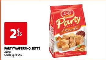Party Wafers Noisette offre à 2,35€ sur Auchan Hypermarché