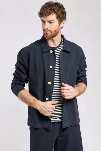 Fisherman's jacket - cotton canvas offre à 129€ sur Armor Lux