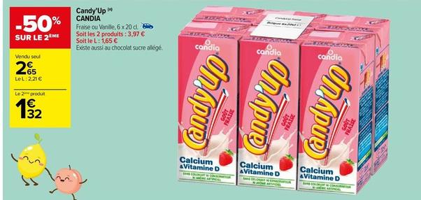 Candia - Candy'Up offre à 2,65€ sur Carrefour