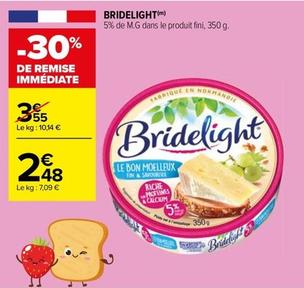 Bridelight - 5% De M.G Dans Le Produit Fini offre à 2,48€ sur Carrefour