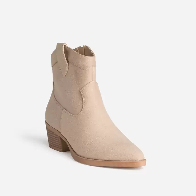 Boots santiag TEXTO beige offre à 69,99€ sur Texto