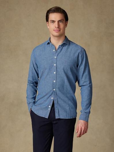 Chemise Erick indigo offre à 110€ sur Café Coton