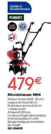 Motobineuse offre à 479€ sur Brico Pro