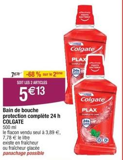 Colgate - Bain De Bouche Protection Complète 2 offre à 3,89€ sur Cora