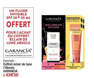 Garancia - Coffret Éclair De Lune L'absolu offre à 43,5€ sur Cora