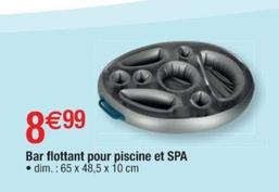 Bar Flottant Pour Piscine Et Spa offre à 8,99€ sur Cora