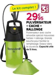 Teragile - Pulvérisateur + Cache + Rallonge offre à 29,95€ sur Kiriel