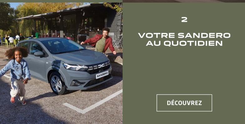 Sandero offre sur Dacia