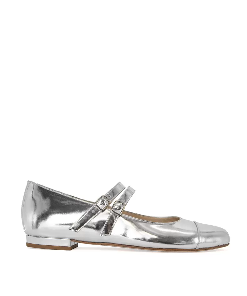 Ballerines Meredith Miroir Argent offre à 172€ sur Finsbury