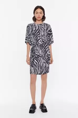 Robe épaulettes Zebra ivoire offre à 90€ sur Bimba y Lola