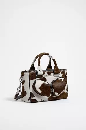 Sac cabas Pocket moyen cuir print Vache offre à 332,5€ sur Bimba y Lola