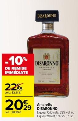 Disaronno - Amaretto offre à 20,29€ sur Carrefour Market