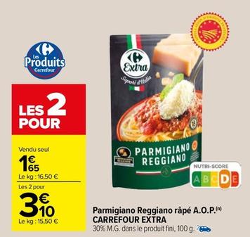 Carrefour - Parmigiano Reggiano Rape A.O.P. offre à 1,65€ sur Carrefour Market