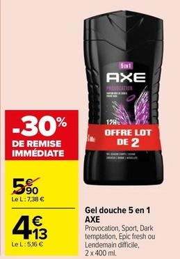 Axe - Gel Douche 5 En 1 offre à 4,13€ sur Carrefour Market