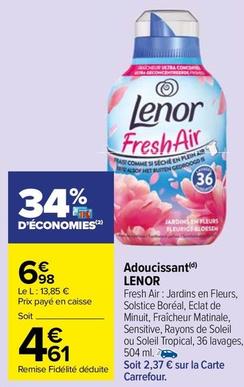 Lenor - Adoucissant offre à 4,61€ sur Carrefour Market