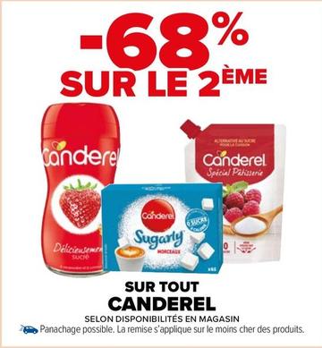 Canderel - Sur Tout offre sur Carrefour Market
