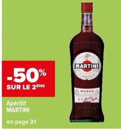 Martini - Apéritif offre sur Carrefour Market
