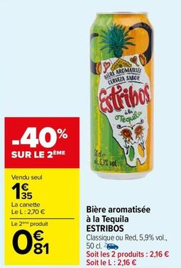Estribos - Biere Aromatisee offre à 1,35€ sur Carrefour Market