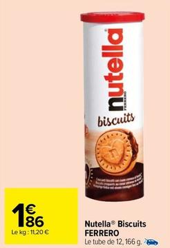 Ferrero - Nutella Biscuits  offre à 1,86€ sur Carrefour Market
