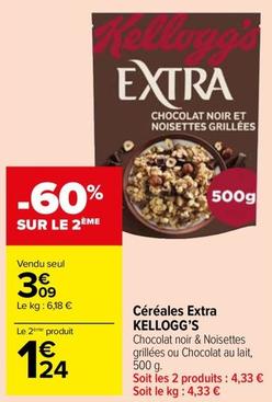 Kellogg's - Cereales Extra  offre à 3,09€ sur Carrefour Market