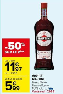 Martini - Aperitif  offre à 7,98€ sur Carrefour Market