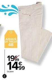 Tex - Jean Femme offre à 14,99€ sur Carrefour