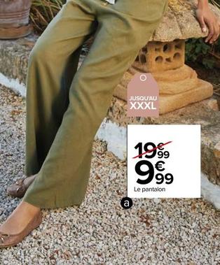 Pantalon Line Femme offre à 9,99€ sur Carrefour