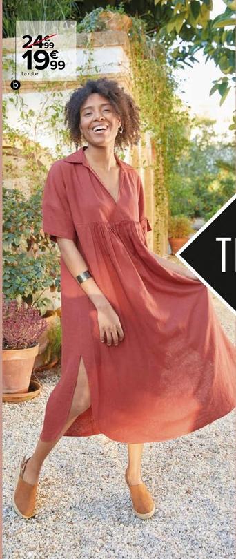 Tex - Robe Femme offre à 19,99€ sur Carrefour