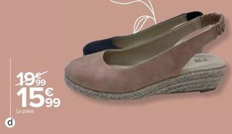 Sandale Femme offre à 15,99€ sur Carrefour