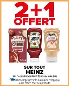 Heinz - Sur Tout offre sur Carrefour