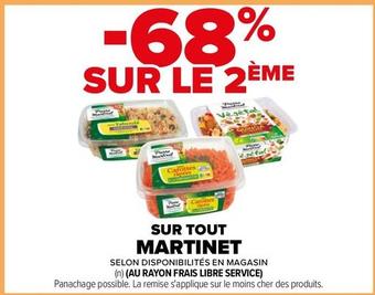 Martinet - Sur Tout offre sur Carrefour