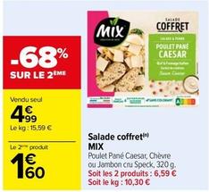 Mix - Salade Coffret offre à 4,99€ sur Carrefour