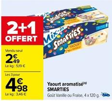 Nestlé - Yaourt Aromatisé Smarties offre à 2,49€ sur Carrefour