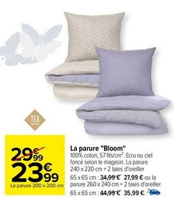 La Parure "Bloom" offre à 23,99€ sur Carrefour