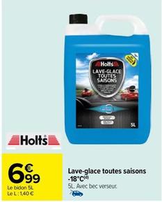 Holts - Lave-glace Toutes Saisons -18°c offre à 6,99€ sur Carrefour