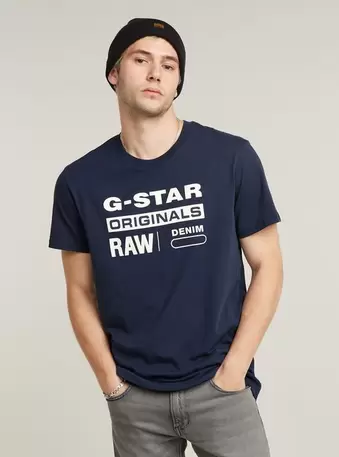 T-shirt Graphic 8 offre à 35€ sur G-Star Raw