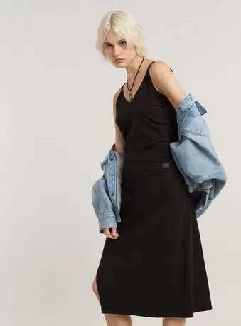 Robe Spaghetti Strap Slit offre à 79,95€ sur G-Star Raw