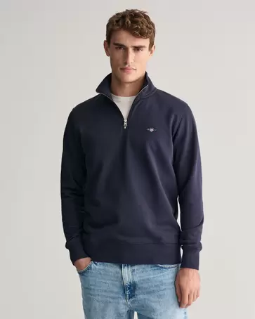 Sweat-shirt à demi-zip Shield offre à 120€ sur Gant